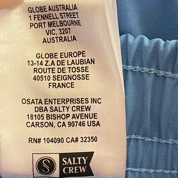 Salty Crew Shorts Pockets Adjustable Waist - Picture 10 of 10